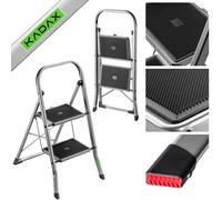 Scala in alluminio KADAX con portata fino a 150 kg, con gambe antiscivolo,...