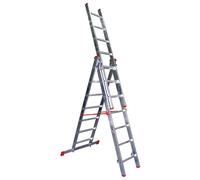 Scala in alluminio Promo Step triplice in alluminio