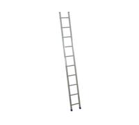 SCALA IN ALLUMINIO SINGOLA FACAL STILO SEMPLICE 10 GRADINI MT. 3,06