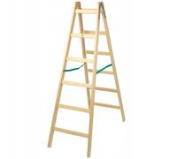 Scala in legno KADAX, scala a cavalletto fino a 150 kg, scala pieghevole per ...