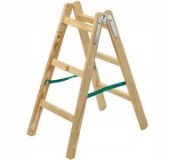 Scala in legno KADAX, scala a cavalletto fino a 150 kg, scala pieghevole per ...