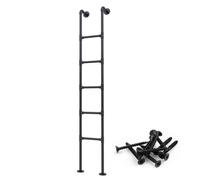 Scala in metallo per mansarda, dormitorio, biblioteca, accesso per gattonare, scala per interni ed esterni, 100-300 cm