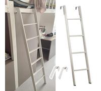Scala in Metallo Regolabile Robusta con Ganci per Letti a Castello - Ideale per Bambini e Adulti, Perfetto per Camper, dormitori e Uso Domestico - 150 kg di capacità