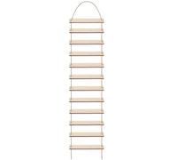 Scala in Miniatura con Gnomo, Scherzo di Gnomo Scala di Corda, Decorazione Natalizia e Casa delle Bambole, Decorazioni Porta Elfo Natale Accessori per Finestre, Pavimenti, Pareti