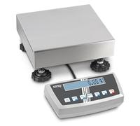 Scala industriale [Kern DS 10 K0.1s] scala industriale con laboratorio precisione, Portate [Max]: 10 kg, Divisione [d]: 0,1 G, pesanti: 0,1 G, linearità: 0,3 G, Piatto di pesata: LxPxA 228 X 228 X 70 mm (Acciaio inossidabile)