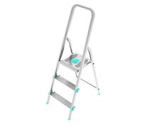 Scala LIBELLULA in alluminio 3 gradini Silver