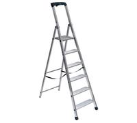 Scala Libretto Piu su Maxi En 131 Facal Alluminio Gradini 6 H.cm 136
