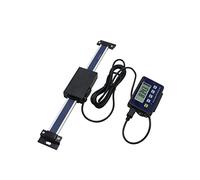 Scala lineare, 0-150/200/300mm Scala di lettura della tabella della scala lineare digitale a distanza for righello lineare del tornio del mulino Bridgeport con base LCD(0-150mm)