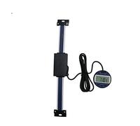 Scala lineare 0-200 mm Bilancia in lega di alluminio Lettura digitale Lettura Digital Bilancia Magnete Tornio for fresatura remota Strumenti di misurazione per utensili DRO per tornio e fresatura