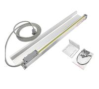 Scala lineare, Alta precisione 1um 5micron della scala lineare for la fresatrice del tornio del righello di vetro della grata ottica del codificatore DRO(400MM)