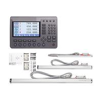 Scala lineare, Axis LCD Lettura Digitale SDS200 DRO Display Kit 0.005mm Reticolo Scala Lineare Encoder for Tornio Smerigliatrice KA300 KA500(KA3 KA3 KA5 SDS200)