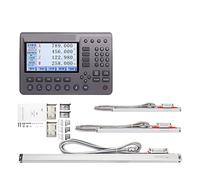 Scala lineare, Axis LCD Lettura Digitale SDS200 DRO Display Kit 0.005mm Reticolo Scala Lineare Encoder for Tornio Smerigliatrice KA300 KA500(KA3 KA5 KA5 SDS200)