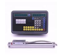 Scala lineare di lettura digitale Kit DRO Lettura digitale DRO a 1 asse con sensore encoder lineare a scala lineare 0-1000mm 0,001mm 0,005mm TTL 5VDC(GCS900-1D display)