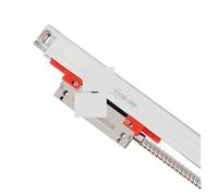 Scala lineare, KA500 5um Sensore di spostamento lineare for tornio e fresatrice ad alta precisione DRO, in vetro lineare da 470 mm a 770 mm TTL 5 V CC,per utensili DRO, tornio, fresatura(5um-620mm)