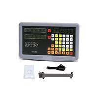 Scala lineare, Kit DRO a lettura digitale a 2 assi SDS2MS e 2 pezzi KA300 KA500 Righello sottile Tornio con codificatore ottico a scala lineare ad alta precisione(2 axis DRO)