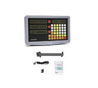 Scala lineare, Kit DRO di lettura digitale a 3 assi SDS3MS e 3 pezzi KA300 Righello ad alta precisione con scala lineare Encoder ottico(3 axis DRO)