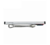 Scala lineare, Sensore di righello a reticolo con encoder lineare piccolo 20x28mm TTL con lineare sottile da 0,005 mm ad alta precisione da 50, 100, 150, 200, 250, 300, 350, 400 mm(200mm travel)