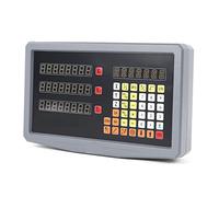 Scala lineare, Set/kit Dro con lettura digitale a 3 assi e 3 pezzi di bilance lineari in vetro Encoder 5U TTL Lunghezza corsa di lavoro da 100 a 1000 mm(Blauw)