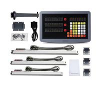 Scala lineare Torny Mill 3 Axis SDS3MS. e 3pcs. Bilance lineari 5U 5V TTL. Righello ottico/Linea/Encoder Dimensioni da 100 a 1000mm per utensili DRO per tornio e fresatura(SDS3MS Dro Set)