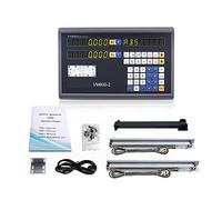 Scala lineare, VM600-2 Dro a lettura digitale Set di bilance lineari Kit 5U Linee di codifica lineare da 50 mm a 1000 mm for macchine for tornio(Groen)