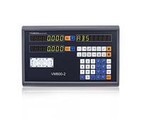 Scala lineare, VM600-2 Dro a lettura digitale Set di bilance lineari Kit 5U Linee di codifica lineare da 50 mm a 1000 mm for macchine for tornio(Blauw)