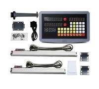 Scala lineare VM600-2. Set di lettura digitale Set di scale lineari Kit 5U Linea lineare Ecoder Linee da 50 a 1000mm for macchine for tornio per utensili DRO per tornio e fresatura(SDS2MS DRO SET)