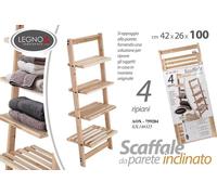 SCALA MENSOLA PORTASCIUGAMANO SCAFFALE APPOGGIO PARETE BAGNO DOCCIA 1004226