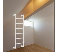 Scala multiuso per letti a castello, camper e antincendio, da 3,3 a 9,8 m, regolabile, soluzione per la sicurezza domestica e l'accessibilità