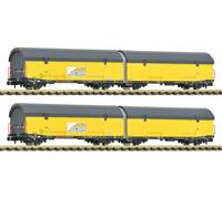 Scala N Fleischmann 6660111+6660112 - 4-tlg. Autotransport Ars Altmann Nuovo Ovp