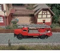 Scala N Mercedes-Benz L4500 DL30 Autopompa Feuerwehr Camion, 1:120, Incolore