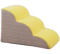 Scala Per Animali Domestici Con 2/3/4/5 Gradini, Rivestimento Antiscivolo Sfoderabile, Rampa Per Gatti E Cani Anziani, Scaletta Imbottitura Schiuma Alta Densità Per Divani E Letti C,60*40*40CM