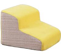 Scala Per Animali Domestici Con 2/3/4/5 Gradini, Rivestimento Antiscivolo Sfoderabile, Rampa Per Gatti E Cani Anziani, Scaletta Imbottitura Schiuma Alta Densità Per Divani E Letti C,40*40*30CM