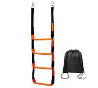 Scala per Barca, Scala di Corda per Barca, Corda per Carichi Pesanti a 4 Gradini per Adulti, con Gradini Rinforzati per Gommoni Kayak Canoe