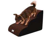Scala per cani a 3 livelli, per animali domestici, scaletta portatile e antiscivolo, in schiuma ad alta densità, per piccoli animali domestici, gatti e cani, 60 x 40 x 40 cm