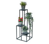 Scala per fiori in metallo nero 90 cm scala per piante supporto per fiori...