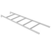 Scala per letto a castello per camper e camper, scala da 150 cm con ganci per rimorchi da viaggio, appartamenti e dormitori, design resistente, bianco, 1,5 m per un facile accesso