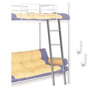 Scala per letto a castello resistente per camper e camper, 1,8 m, in metallo, per bambini e anziani, design in ferro resistente, sicuro e facile accesso ai letti a castello