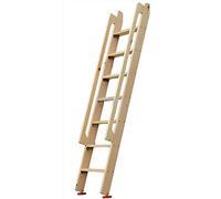 Scala per Letto Alto in Legno con Il per Bambini/disabili/Anziani 150 cm/4,9 Piedi Cabina soppalcata Campeggio Letti a Castello Gemelli Robusto e Sicuro Facile da Salire Design Ang