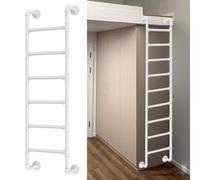 scala per letto， Scala antincendio universale a due letti in metallo for impieghi gravosi da 4 piedi, 5, 6, 7, 8, 9, for alti, terrazze esterne, appartamenti for camper(180cm/71in)