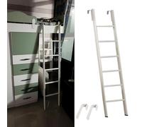 Scala per Letto, Scala per Letto a soppalco/a Castello, Scala per Letto a rimorchio, Scala Bianca per Salire sul Letto, Scala da Arrampicata (185 cm/73)