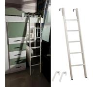 Scala per Letto, Scala per Letto a soppalco/a Castello, Scala per Letto a rimorchio, Scala Bianca per Salire sul Letto, Scala da Arrampicata (170 cm/67 Pollici)