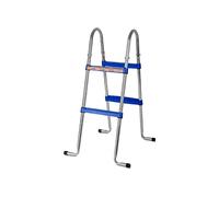 SCALA PER PISCINA GRE AR109 - altezza 98 cm, struttura in acciaio galvanizzato, 2x2 gradini antiscivolo