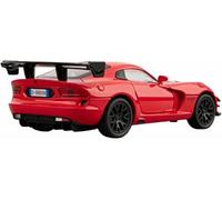 Scala per replica auto modello 1:32 scala 15 cm lunghezza lega pressofusa metallo modello per Dodge Viper ornamenti commemorativi collezione veicoli motore(Rosso)