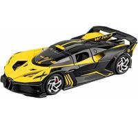 Scala per replica auto modello 1:32 scala lega pressofusa per Mini per Bugatti Bolide simulazione veicoli metallo ornamenti motore(Giallo)