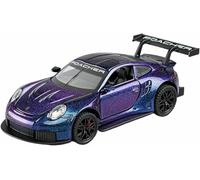 Scala per replica auto modello 15 cm lunghezza scala 1:32 lega pressofusa per veicoli statici per miniatura modello per Porsche 911 Gt3Rs ornamenti souvenir metallo veicoli motore(Viola)