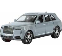 Scala per replica auto modello 15 cm lunghezza scala 1:32 lega pressofusa per veicoli statici per miniatura modello per Rolls Royce Cullinan ornamenti souvenir metallo veicoli motore(Titanio)