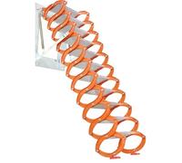 Scala per Soppalco Scala Retrattile Compatta per Soffitte e Mansarde, Scale a Scomparsa da Fissare Alla Parete per Garage, Gradini Pieghevoli e Smontabili(1.7-1.9m (5.6-6.2ft))