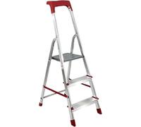 Scala Pieghevole ALTEA in Alluminio 3-8 Gradini | Scaletta Professionale e Domestica Certificata EN 131 | 100% Made in Italy | Portata 150 Kg con vaschetta portaoggetti