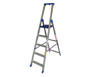 Scala Professionale Climb Evolution Marchetti - 5 Gradini - 20874 (Alluminio)