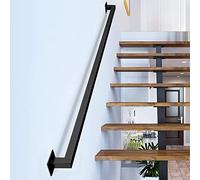 Scala quadrata a tubo il 1-20 piedi in metallo zincato ringhiera industriale per scale interne barra di supporto per scale con staffa a parete sicurezza per bambini il per uso domestico